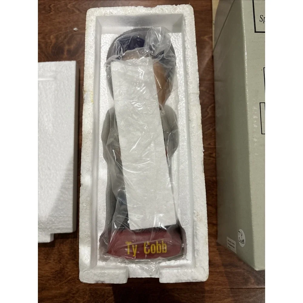 Vintage 1992 Ty Cobb SAM'S Limited Edition Bobbing Head Doll Detroit Tigers NIB - Picture 3 of 10
